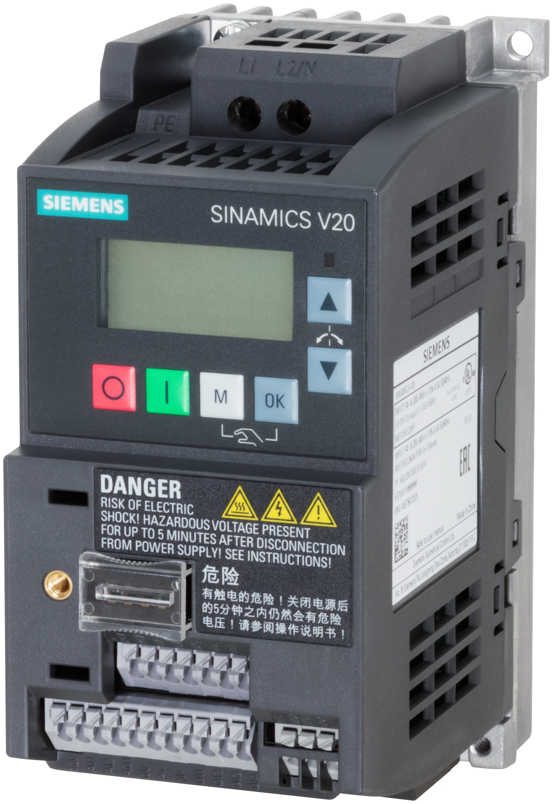 Преобразователи частоты Siemens 6SL3210-5BB13-7UV1